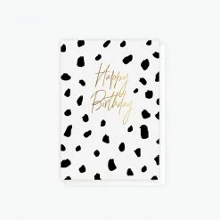 ELM Paper - Card - Birthday - Brushy Peach Cards