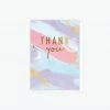 ELM Paper - Card - Thank You - Brushy Thank You Colour