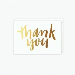 ELM Paper - Card - Thank You - Thank You Brush Cards