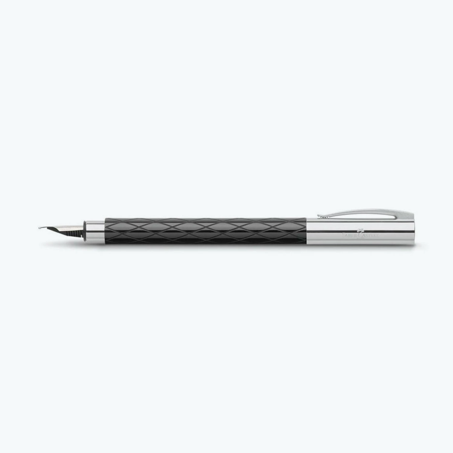 Budget π Fountain Pens Faber-Castell - Fountain Pen - Ambition - Rhombus Black β 4 Fountain Pens Faber-Castell - Fountain Pen - Ambition - Rhombus Black