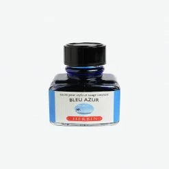 Fountain Pen Inks Herbin - Fountain Pen Ink - 30ml - Bleu Azur