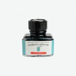Fountain Pen Inks Herbin - Fountain Pen Ink - 30ml - Diabolo Menthe