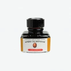 Herbin - Fountain Pen Ink - 30ml - Ambre De Birmanie