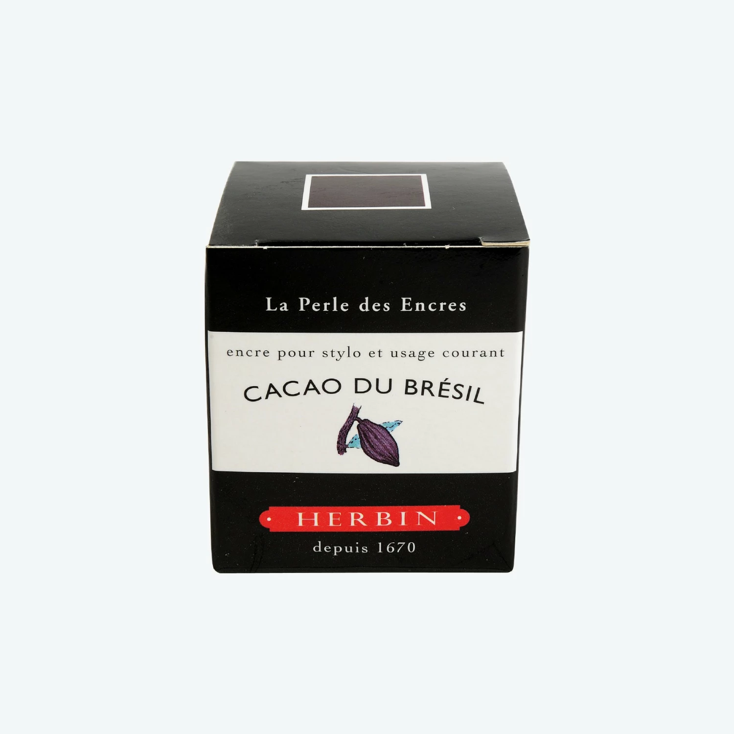 Brand new 😍 Herbin - Fountain Pen Ink - 30ml - Cacao Du Brésil Fountain Pen Inks ❤️ 4 Herbin - Fountain Pen Ink - 30ml - Cacao Du Brésil Fountain Pen Inks