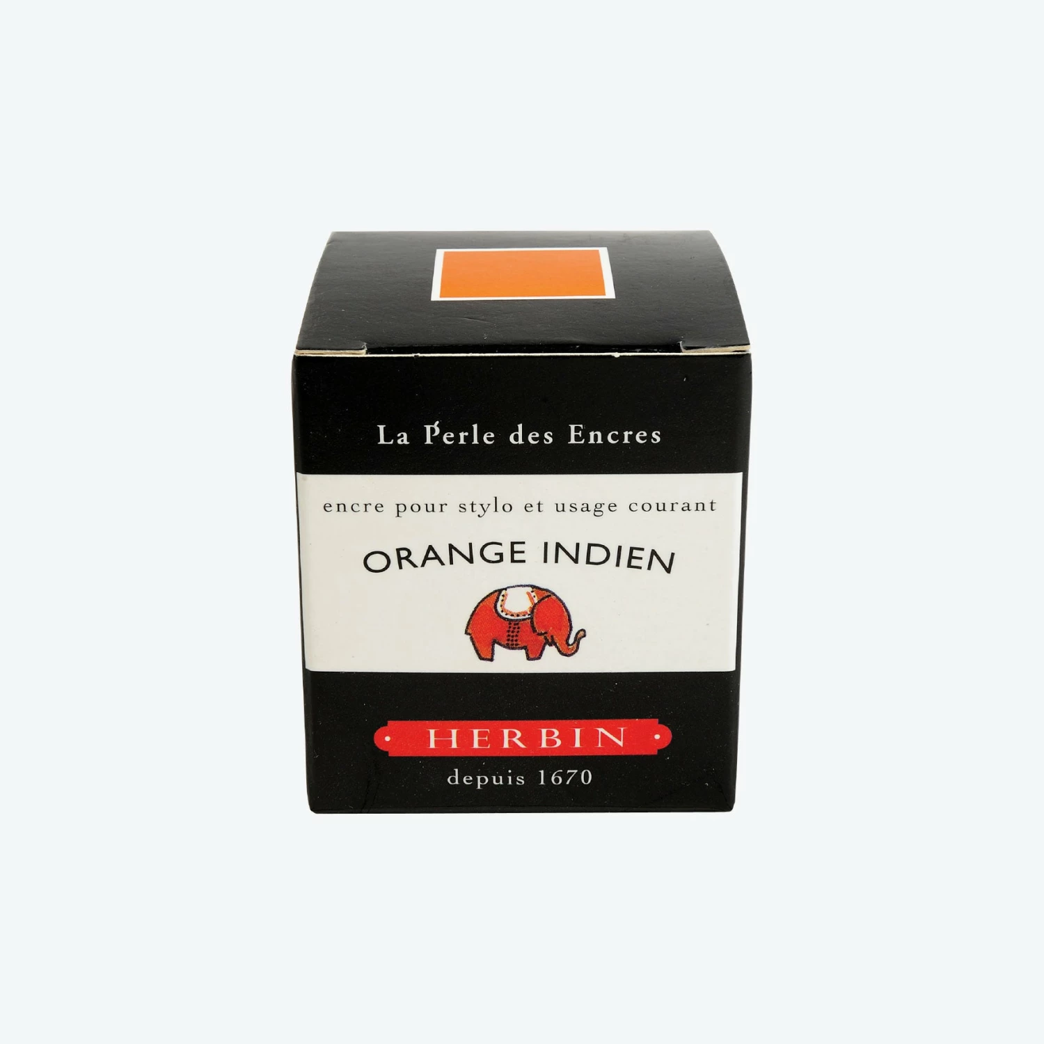 New 🎁 Herbin - Fountain Pen Ink - 30ml - Orange Indien Fountain Pen Inks 👏 4 Herbin - Fountain Pen Ink - 30ml - Orange Indien Fountain Pen Inks