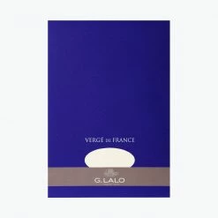 G. Lalo - Writing Pad - A4 - Laid Off-White (Vergé De France)