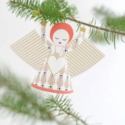 Jurianne Matter - Ornament - Angels - Medium - Sing Too Gifts Under $50
