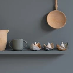 Jurianne Matter - Ornament - Folding Boats - Segel Gifts Under $50