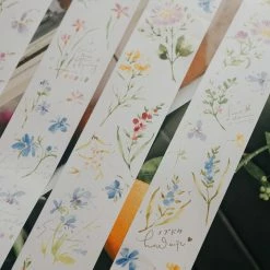 Meow Illustration - Washi Tape - Just Need To Wait