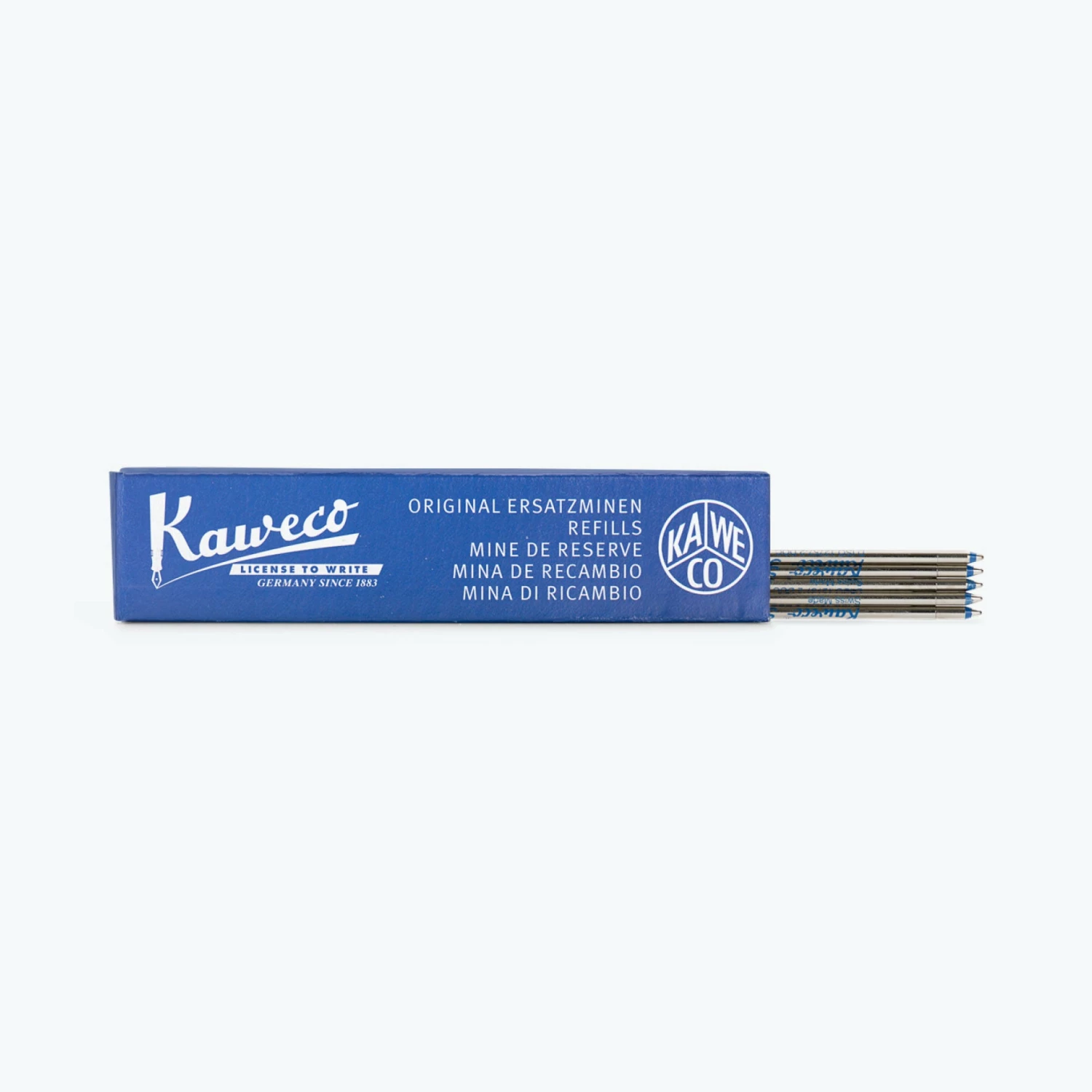 Coupon ⌛ Kaweco - Ballpoint Refill D1 - Blue 0.8 Mm (Pack Of 5) ❤️ 3 Kaweco - Ballpoint Refill D1 - Blue 0.8 Mm (Pack Of 5)