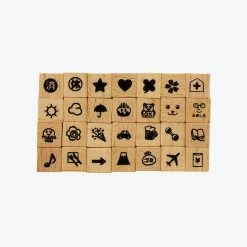 New Arrivals Kodomo No Kao - Stamps - Small - Symbols