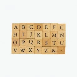 Kodomo No Kao - Stamps - Small - Serif Uppercase