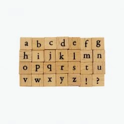 New Arrivals Kodomo No Kao - Stamps - Small - Serif Lowercase