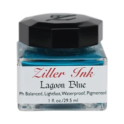 Ziller’s - Calligraphy Ink - Lagoon Blue