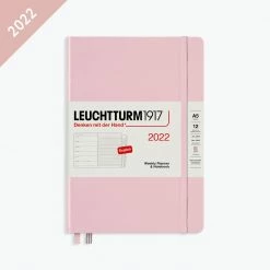 Leuchtturm 1917 Leuchtturm1917 - 2022 Diary - Weekly Notebook - A5 - Powder (Hard) Diaries