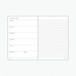 Leuchtturm 1917 Leuchtturm1917 - 2022 Diary - Weekly Notebook - A5 - Aquamarine (Hard) Diaries