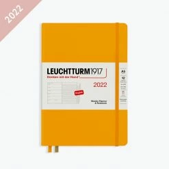 Leuchtturm 1917 Leuchtturm1917 - 2022 Diary - Weekly Notebook - A5 - Rising Sun (Hard)