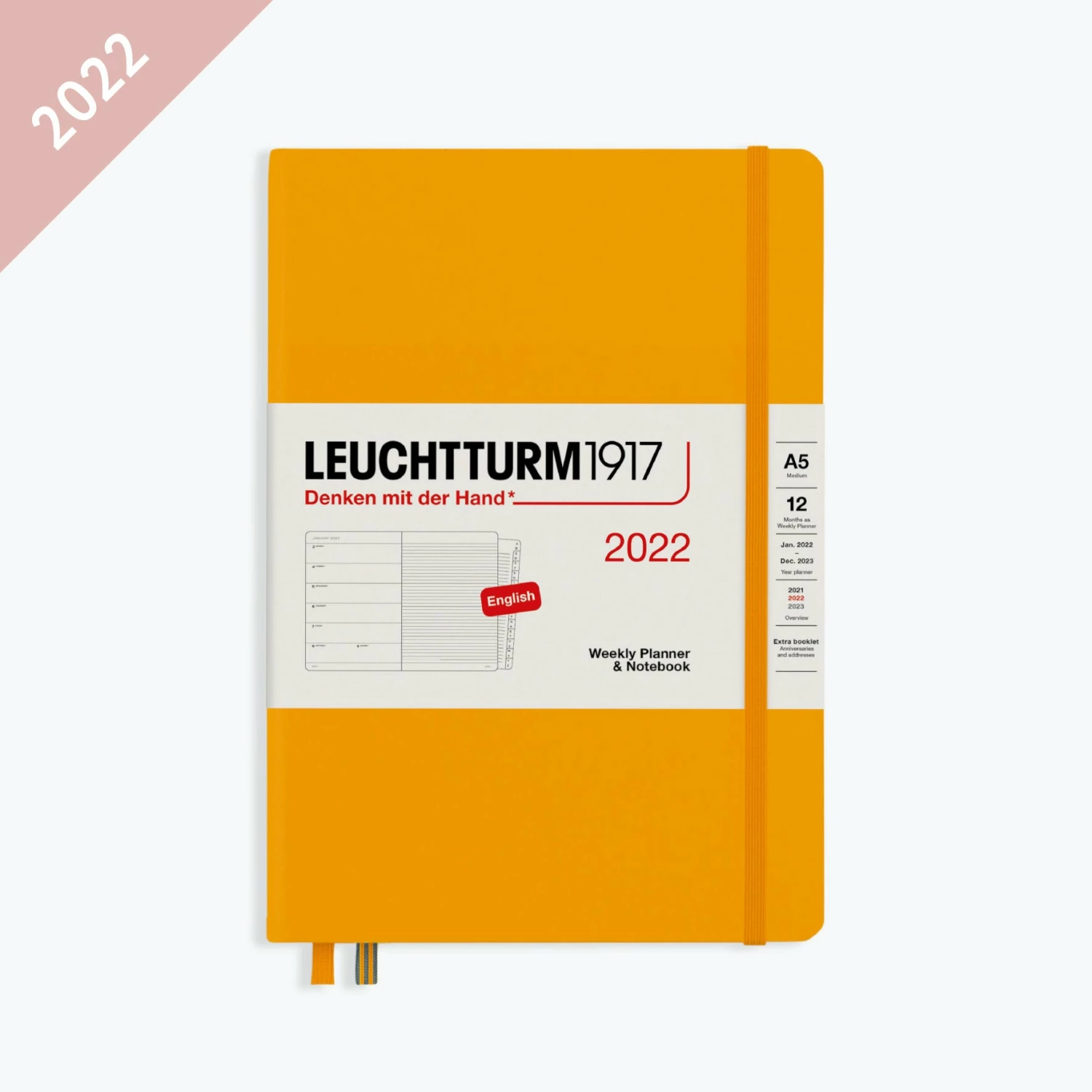 New π Leuchtturm 1917 Leuchtturm1917 - 2022 Diary - Weekly Notebook - A5 - Rising Sun (Hard) π€© 3 Leuchtturm 1917 Leuchtturm1917 - 2022 Diary - Weekly Notebook - A5 - Rising Sun (Hard)