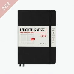 Leuchtturm 1917 Leuchtturm1917 - 2022 Diary - Daily Planner - A5 - Black