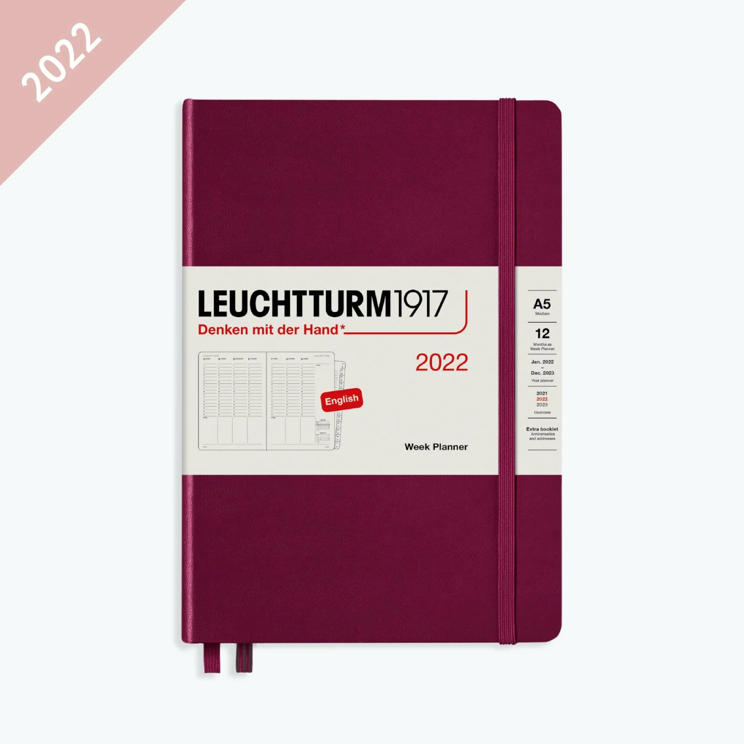 Deals π Leuchtturm 1917 Diaries Leuchtturm1917 - 2022 Diary - Week Planner - A5 - Port Red π 3 Leuchtturm 1917 Diaries Leuchtturm1917 - 2022 Diary - Week Planner - A5 - Port Red