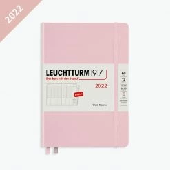 Leuchtturm 1917 Leuchtturm1917 - 2022 Diary - Week Planner - A5 - Powder Diaries