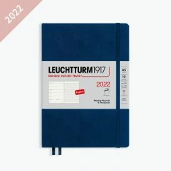 Leuchtturm 1917 Leuchtturm1917 - 2022 Diary - Weekly Notebook - A5 - Navy (Soft) Diaries