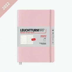 Leuchtturm 1917 Leuchtturm1917 - 2022 Diary - Weekly Notebook - A5 - Powder (Soft) Diaries