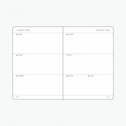 Leuchtturm 1917 Leuchtturm1917 - 2022 Diary - Weekly Planner - A5 - Pacific Green (Hard)