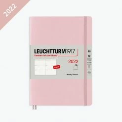 Leuchtturm 1917 Diaries Leuchtturm1917 - 2022 Diary - Weekly Planner - A5 - Powder (Soft)