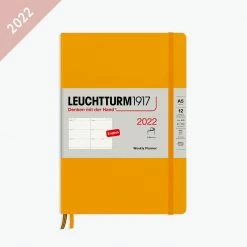Leuchtturm 1917 Diaries Leuchtturm1917 - 2022 Diary - Weekly Planner - A5 - Rising Sun (Soft)