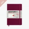 Leuchtturm 1917 Diaries Leuchtturm1917 - 2022 Diary - Weekly Planner - A5 - Port Red (Soft)