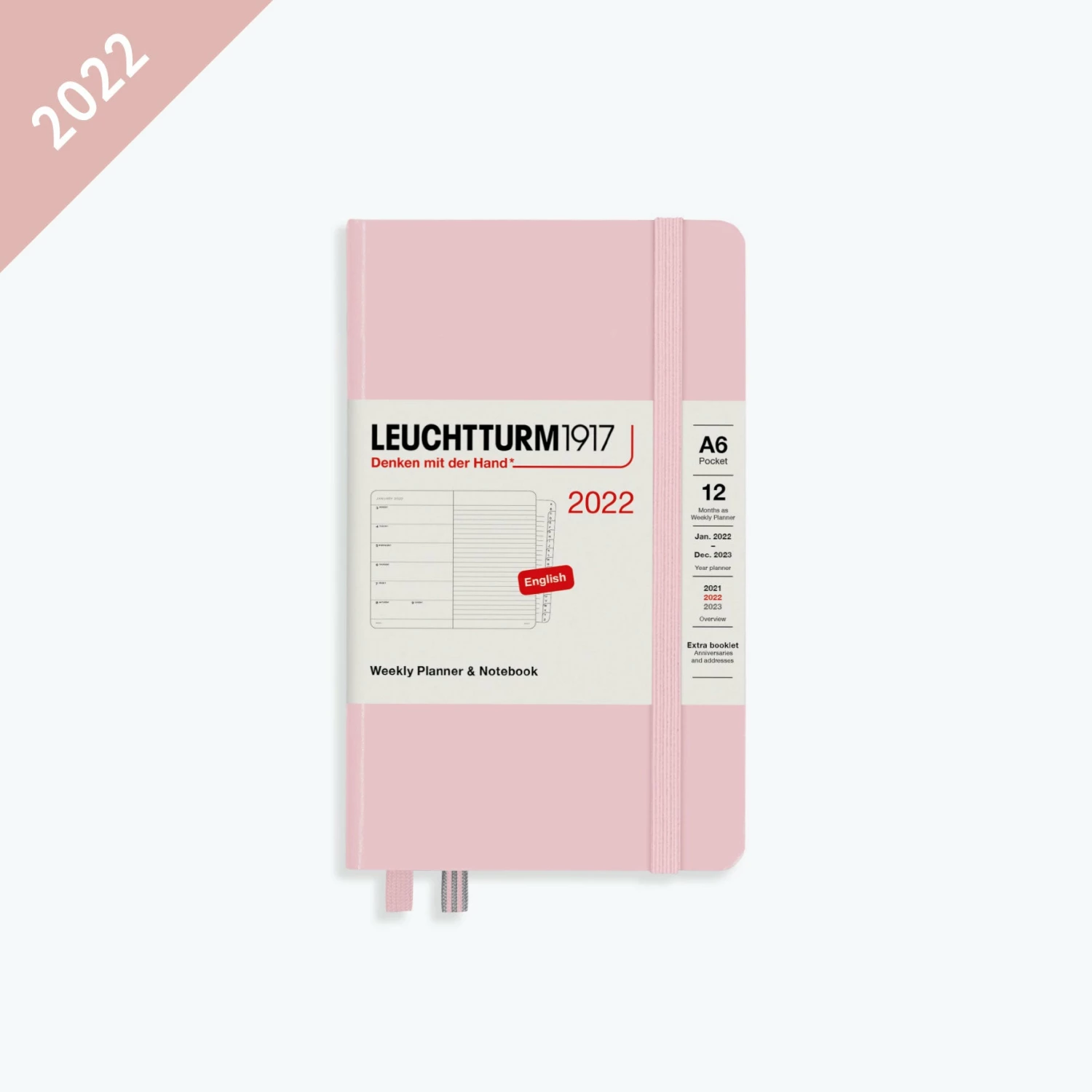 New π Leuchtturm 1917 Leuchtturm1917 - 2022 Diary - Weekly Notebook - A6 - Powder (Hard) Diaries π 3 Leuchtturm 1917 Leuchtturm1917 - 2022 Diary - Weekly Notebook - A6 - Powder (Hard) Diaries