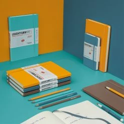 Leuchtturm 1917 Leuchtturm1917 - 2022 Diary - Weekly Notebook - A6 - Stone Blue (Hard) Diaries