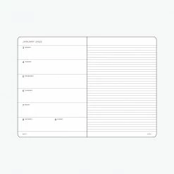 Leuchtturm 1917 Leuchtturm1917 - 2022 Diary - Weekly Notebook - A6 - Port Red (Hard)