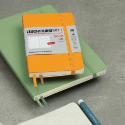 Leuchtturm 1917 Leuchtturm1917 - 2022 Diary - Weekly Notebook - A6 - Black (Soft)