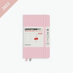 Leuchtturm 1917 Leuchtturm1917 - 2022 Diary - Weekly Planner - A6 - Powder (Hard)