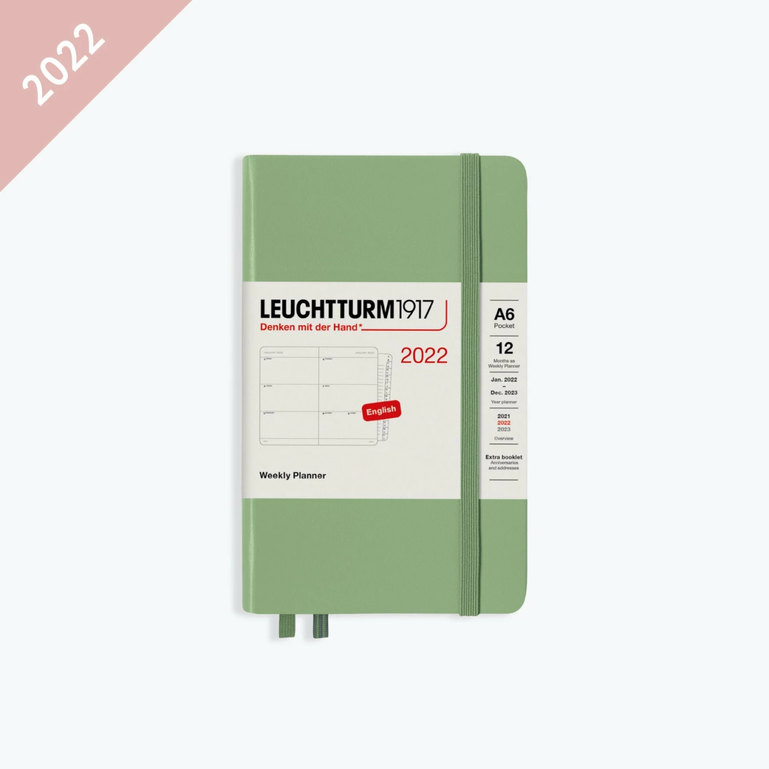 Cheapest π Leuchtturm 1917 Leuchtturm1917 - 2022 Diary - Weekly Planner - A6 - Sage (Hard) π 3 Leuchtturm 1917 Leuchtturm1917 - 2022 Diary - Weekly Planner - A6 - Sage (Hard)