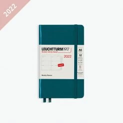 Leuchtturm 1917 Leuchtturm1917 - 2022 Diary - Weekly Planner - A6 - Pacific Green (Hard)