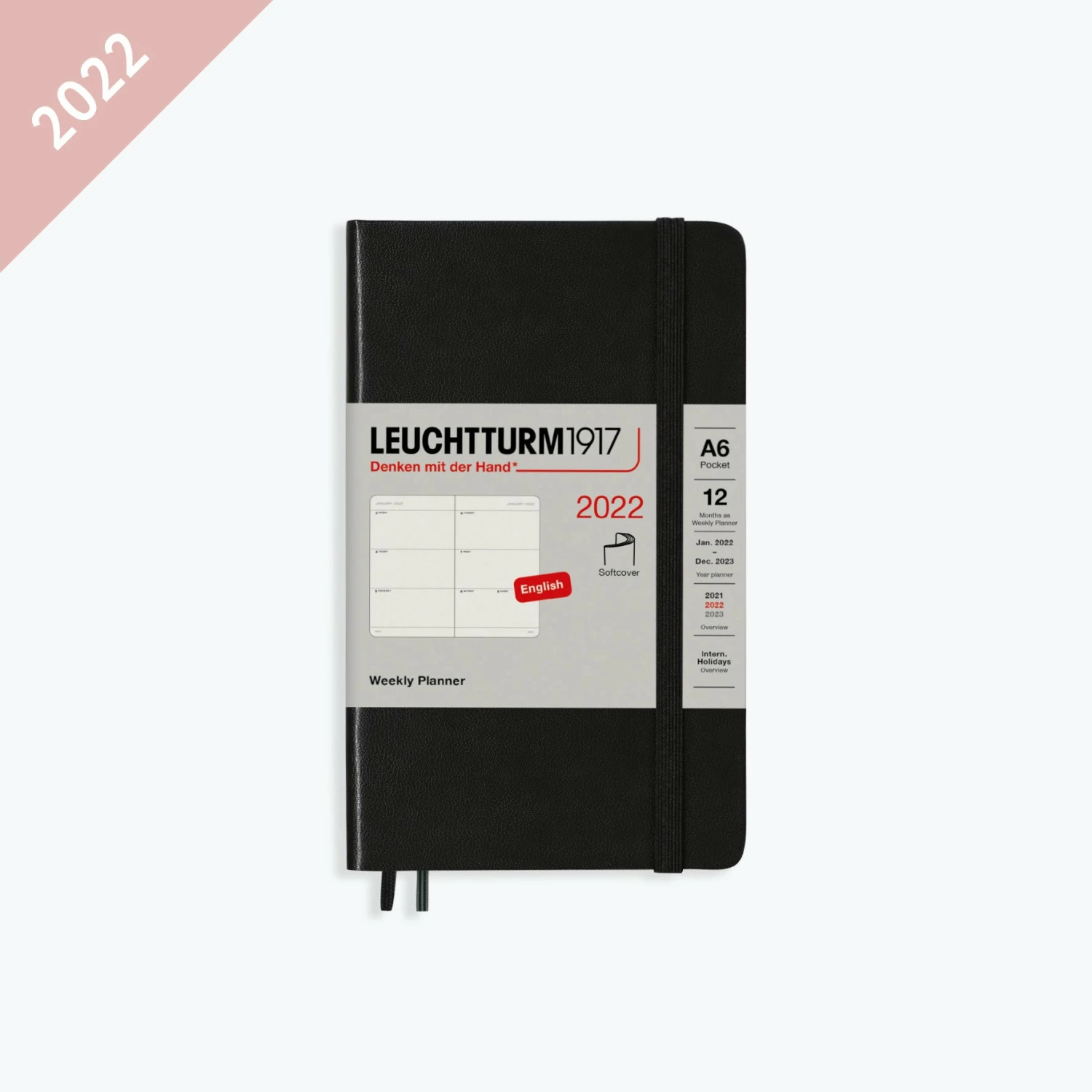Cheap π€© Leuchtturm 1917 Leuchtturm1917 - 2022 Diary - Weekly Planner - A6 - Black (Soft) π 3 Leuchtturm 1917 Leuchtturm1917 - 2022 Diary - Weekly Planner - A6 - Black (Soft)