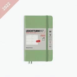 Leuchtturm 1917 Leuchtturm1917 - 2022 Diary - Weekly Planner - A6 - Sage (Soft)