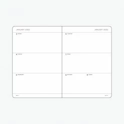 Leuchtturm 1917 Leuchtturm1917 - 2022 Diary - Weekly Planner - A7 - Stone Blue Diaries