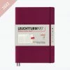Leuchtturm 1917 Leuchtturm1917 - 2022 Diary - Monthly Notebook - B5 - Port Red Diaries