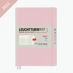 Leuchtturm 1917 Leuchtturm1917 - 2022 Diary - Monthly Notebook - B5 - Powder Diaries