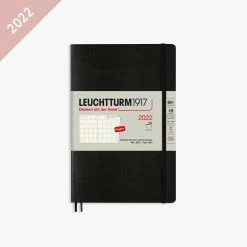 Leuchtturm 1917 Diaries Leuchtturm1917 - 2022 Diary - Monthly Notebook - B6 - Black