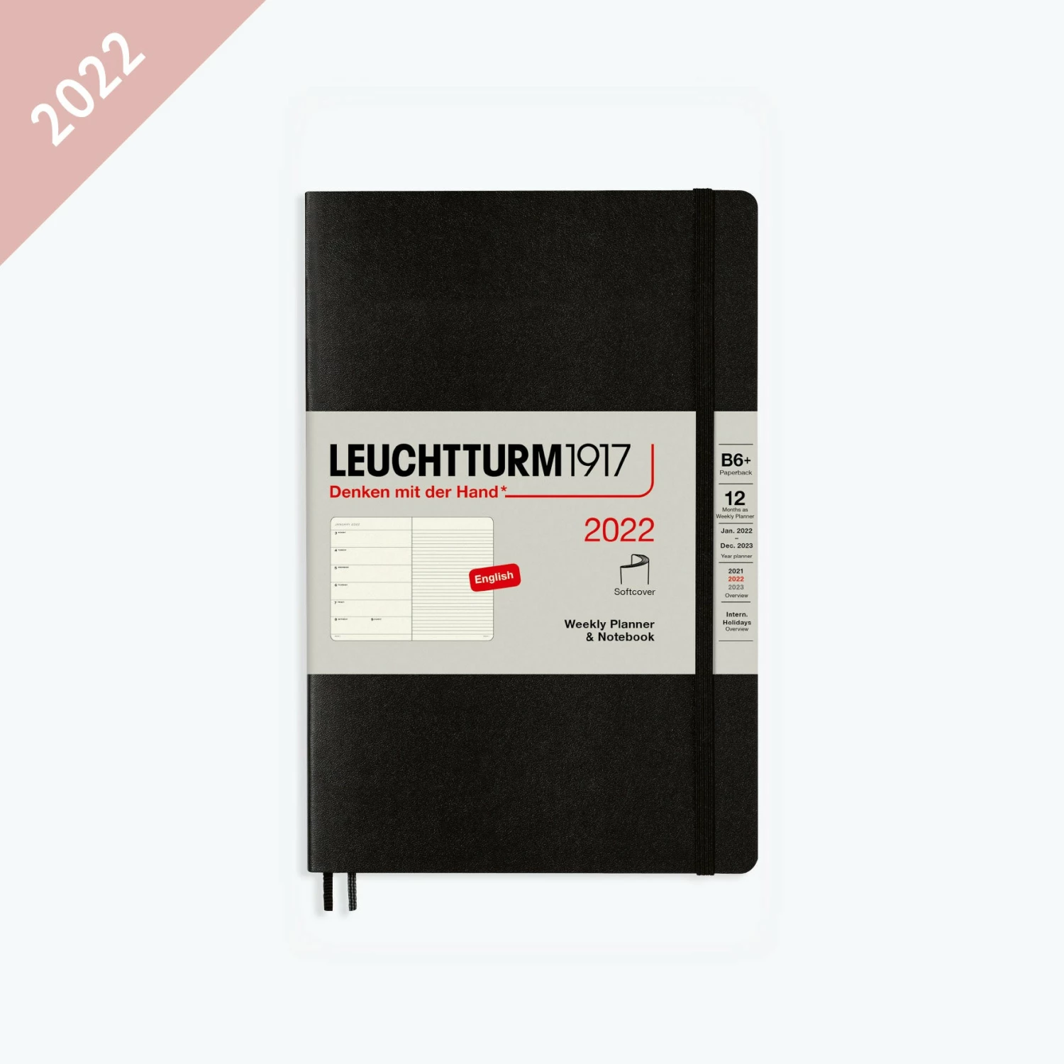 Deals π Leuchtturm 1917 Leuchtturm1917 - 2022 Diary - Weekly Notebook - B6+ - Black π 3 Leuchtturm 1917 Leuchtturm1917 - 2022 Diary - Weekly Notebook - B6+ - Black