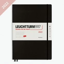 Leuchtturm 1917 Leuchtturm1917 - 2022 Diary - Daily Planner - A4 - Black