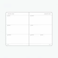 Leuchtturm 1917 Leuchtturm1917 - 2022 Diary - Weekly Planner - A4 - Black