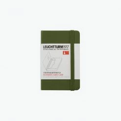 Leuchtturm 1917 Leuchtturm1917 - Business Card Case - Army