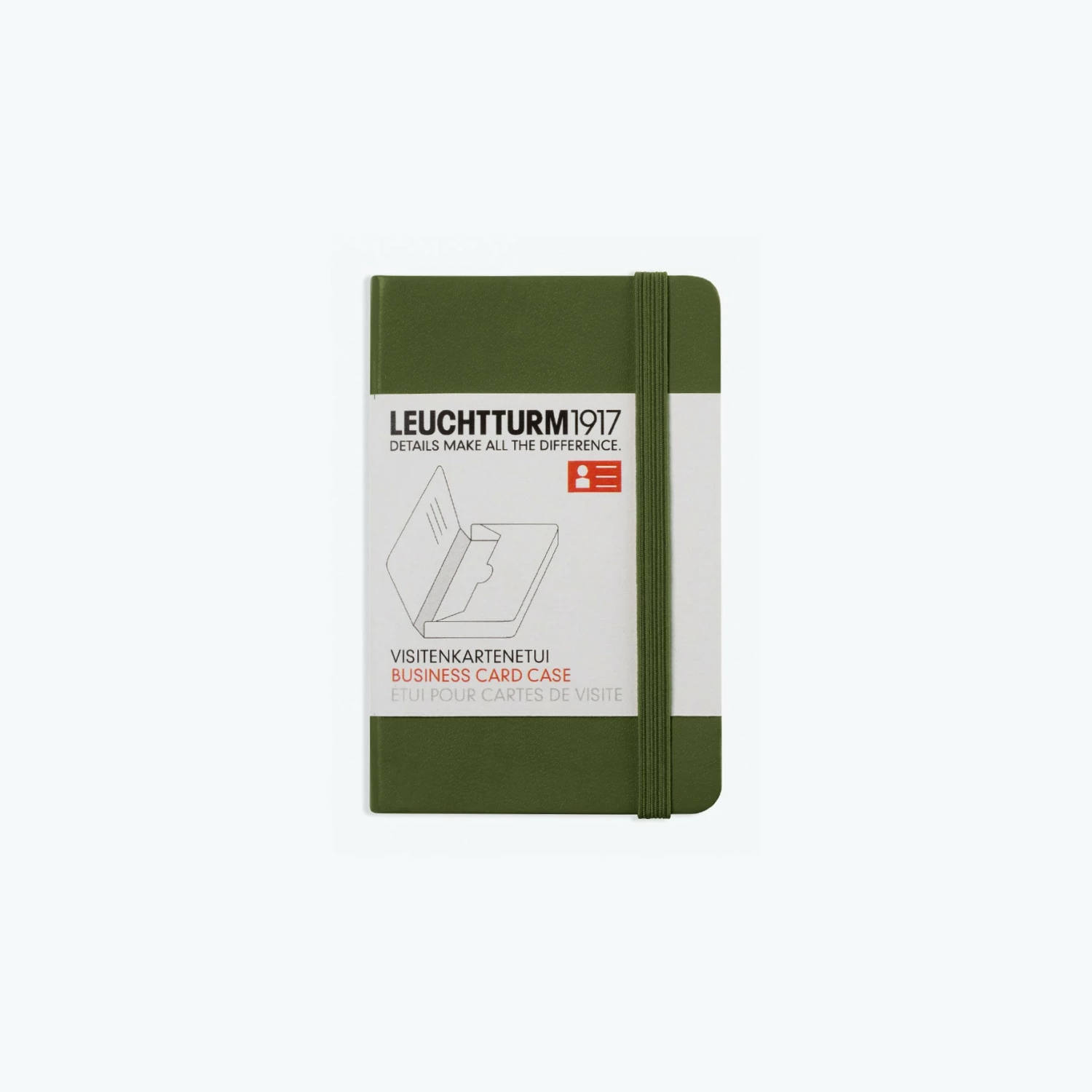 Budget π Leuchtturm 1917 Leuchtturm1917 - Business Card Case - Army π 3 Leuchtturm 1917 Leuchtturm1917 - Business Card Case - Army