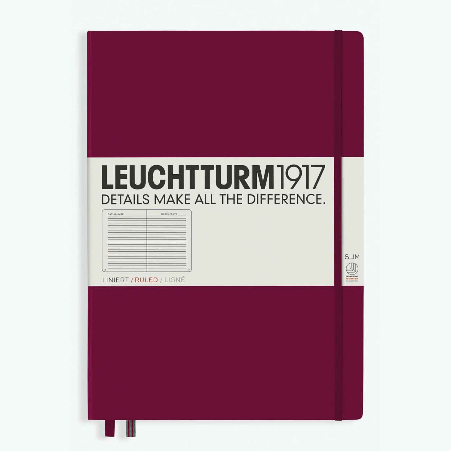 Best Pirce π Leuchtturm 1917 Leuchtturm1917 - Notebook - A4+ - Slim - Port Red Notebooks π 3 Leuchtturm 1917 Leuchtturm1917 - Notebook - A4+ - Slim - Port Red Notebooks